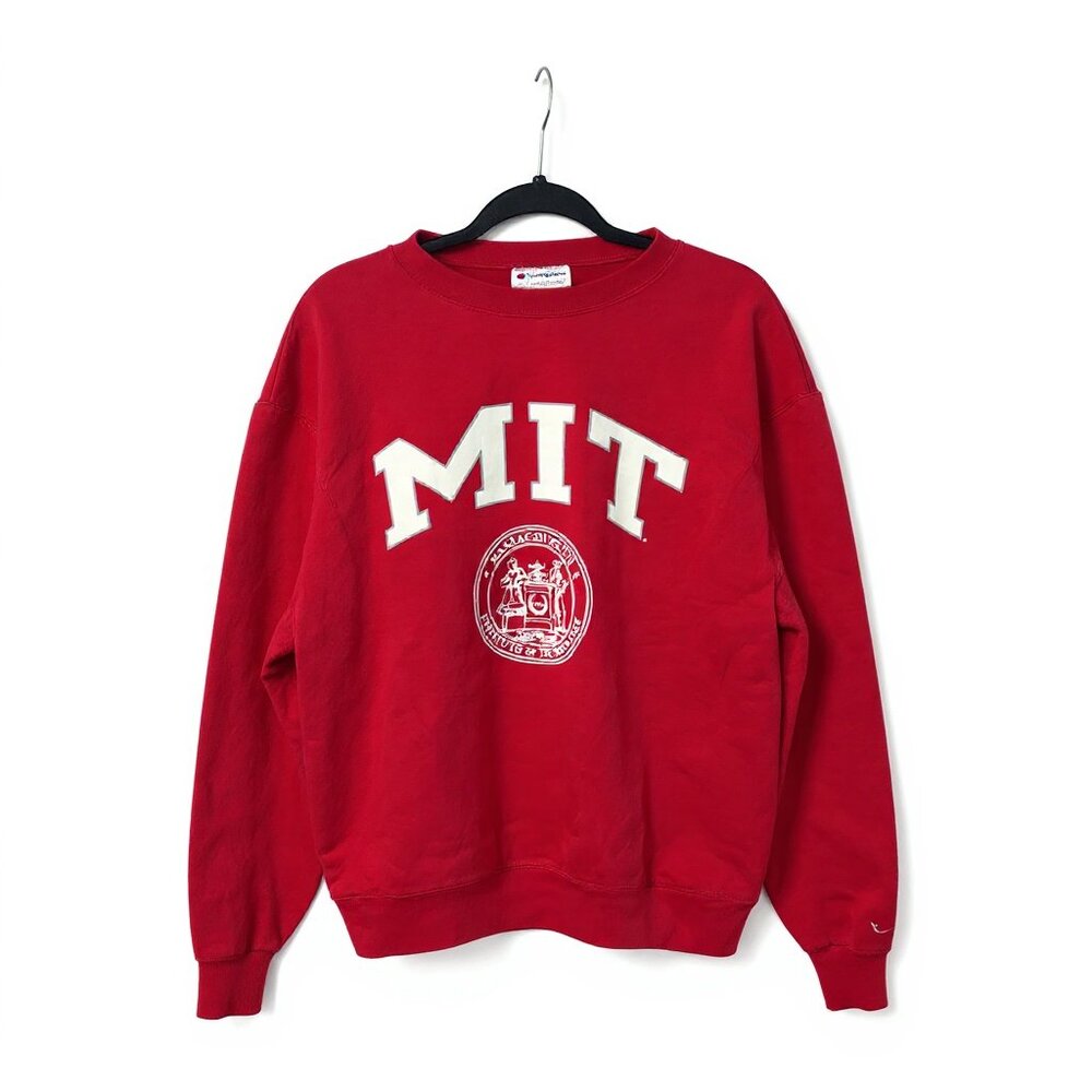 MIT Red Sweatshirt with Seal